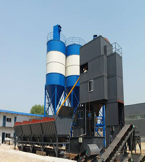 Bucket Hoist HZS120 Concrete Mixing Plant