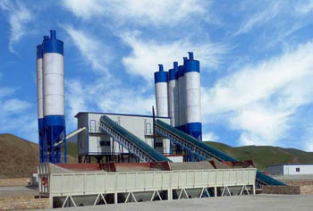 concrete mixing plant