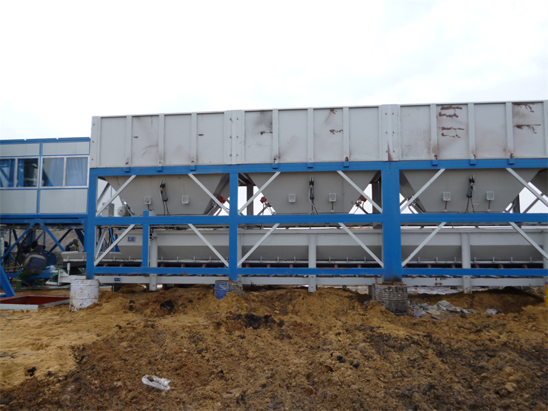 Belt Conveyor Mini Concrete Batching Plant
