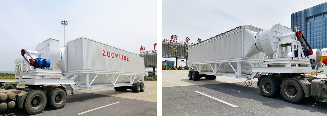 Mobile Asphalt Mixing Plant