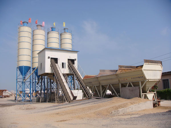 Belt Concrete Batching Plant