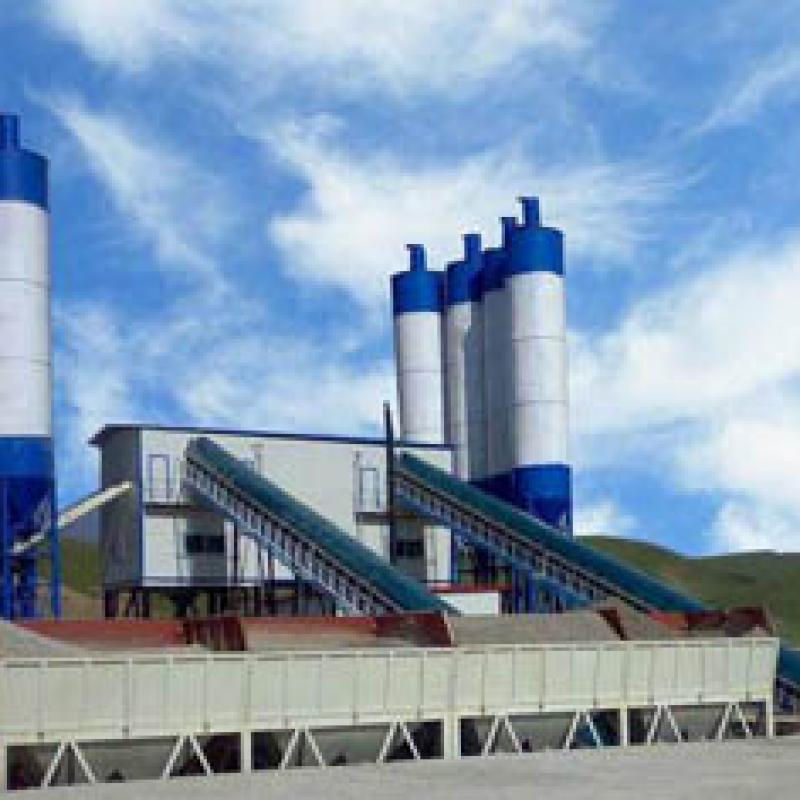 Belt Concrete Batching Plant