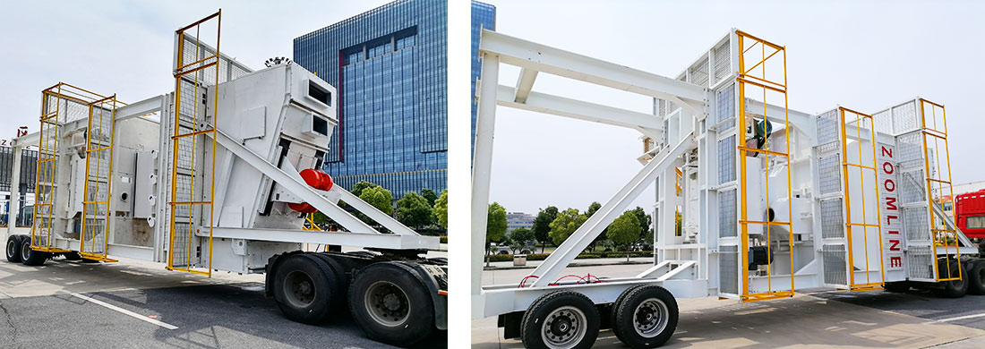 Mobile Asphalt Mixing Plant