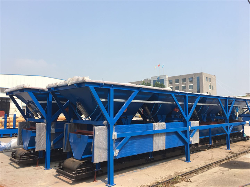 Hzs120 Belt Type Concrete Batching Plant