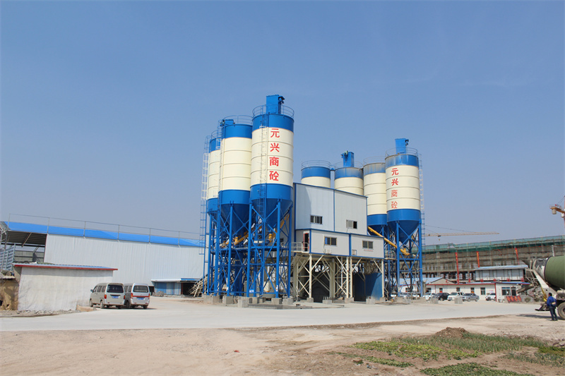 HLS180 Ready Mixed Concrete Batching Plant