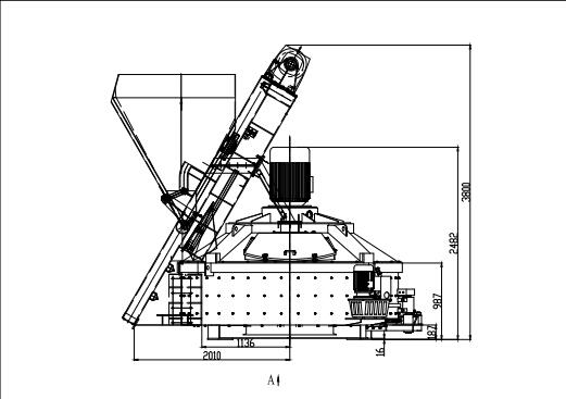 Planetary Concrete  Mixer Machine