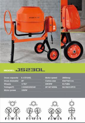 Portable Concrete Mixer